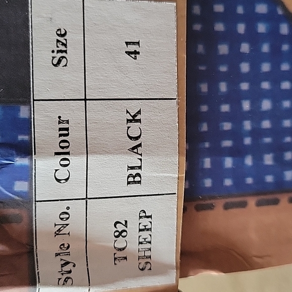 New 41 F-troupe Crepe Sole, Hiking, Black Fur Sheep Boots. - Picture 12 of 12